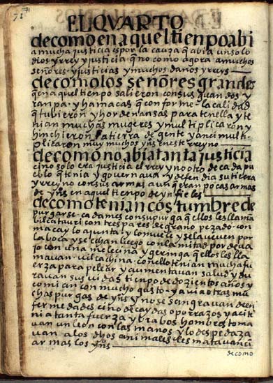 La cuarta edad de los indios, Auca Runa, pág. 64