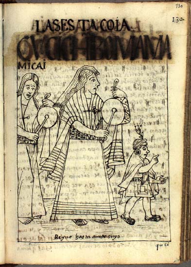 The sixth quya, Cuci Chinbo Mama Micay (130-131)