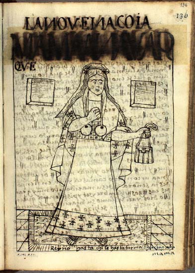 The ninth quya, Mama Ana Uarque (136-137)