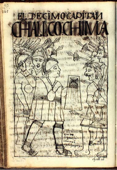 The tenth captain, Challco Chima Inka (163-164)