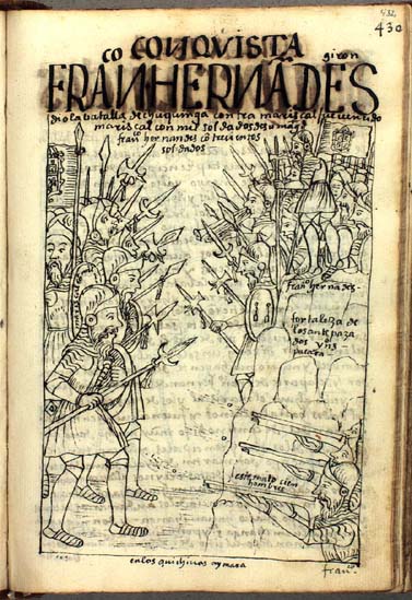 Las fuerzas rebeldes de Francisco Hernández Girón derrotan a los soldados del rey en la batalla de Chuquinca. (pág. 432)