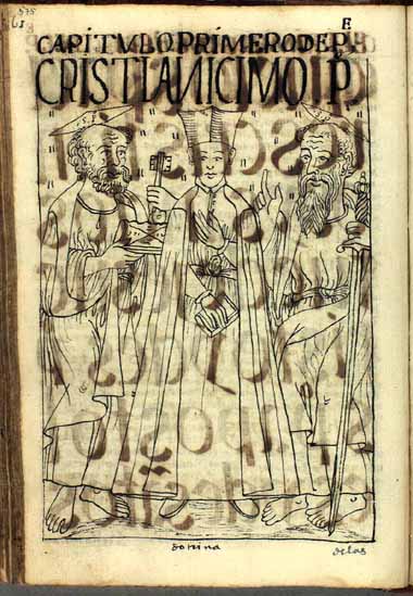 The parish priest receives the blessings of St. Peter and St. Paul. (p.575)