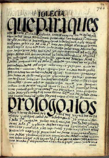Declaration of the author of this book and chronicle (714-716)