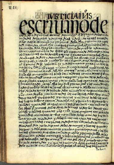 El escribano andino de cabildo, pág. 829