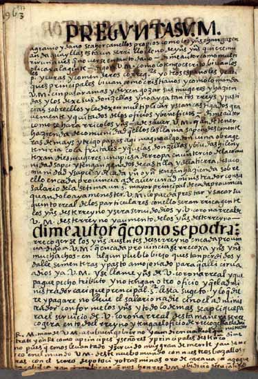 
      32. El capítulo del diálogo de Guaman Poma con el rey (974-999)
    [Ver también cap. 31., “El capítulo de las consideraciones”, pág. 944-948]