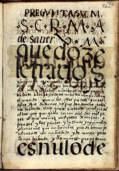 
      32. El capítulo del diálogo de Guaman Poma con el rey (974-999)
    [Ver también cap. 31., “El capítulo de las consideraciones”, pág. 944-948]