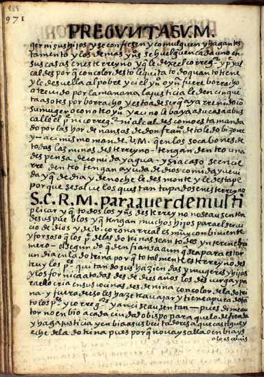 
      32. El capítulo del diálogo de Guaman Poma con el rey (974-999)
    [Ver también cap. 31., “El capítulo de las consideraciones”, pág. 944-948]