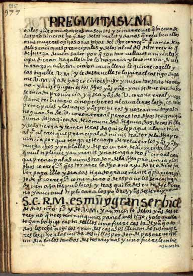 
                32. The chapter of Guaman Poma's dialogue with the king (974-999)
              
[See also ch. 31., “The chapter of religious and moral considerations” pp. 944-948.]