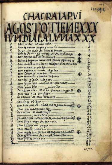 August, time of turning the soil (1162-1164)