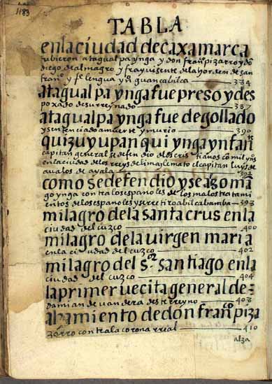 
                38. Table of contents of the said chronicle (1179-1187)
              