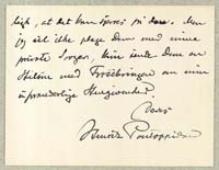 Henrik Pontoppidan til Georg Brandes 11.12.1914. 